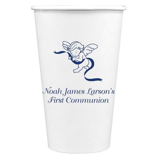 Little Cherub Paper Coffee Cups