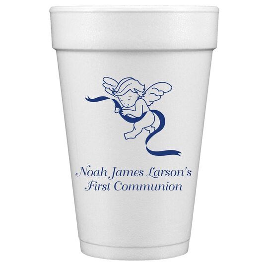 Little Cherub Styrofoam Cups