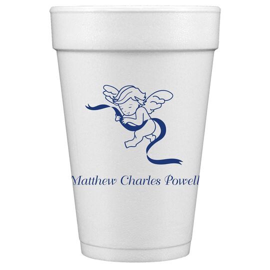 Little Cherub Styrofoam Cups