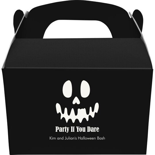 Ghost Face Gable Favor Boxes