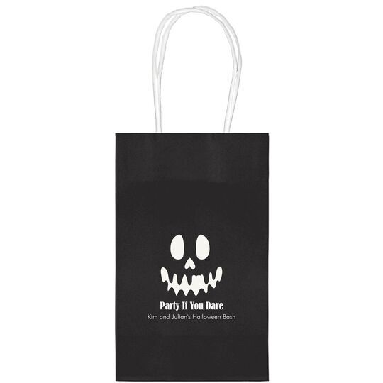 Ghost Face Medium Twisted Handled Bags