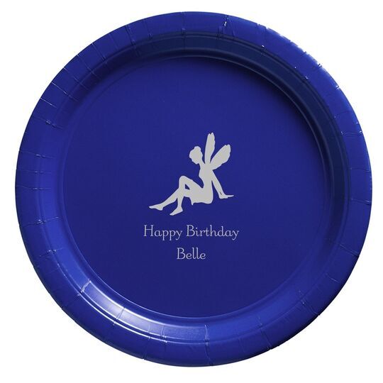 Fairy Silhouette Paper Plates