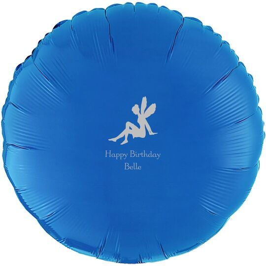Fairy Silhouette Mylar Balloons