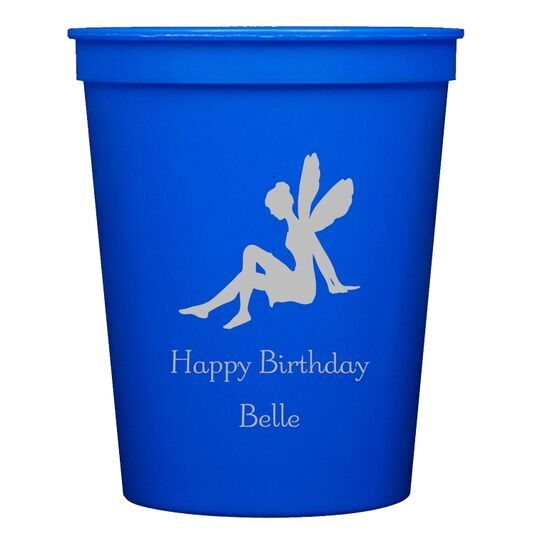 Fairy Silhouette Stadium Cups