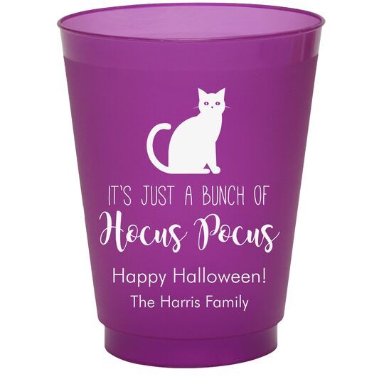 It's A Bunch of Hocus Pocus Colored Shatterproof Cups
