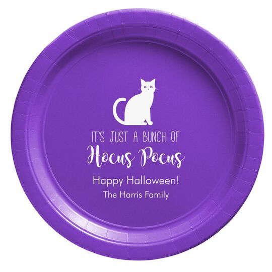 It's A Bunch of Hocus Pocus Paper Plates