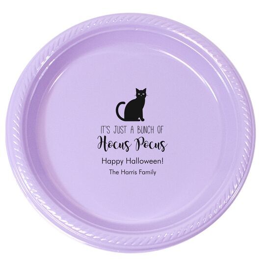 It's A Bunch of Hocus Pocus Plastic Plates