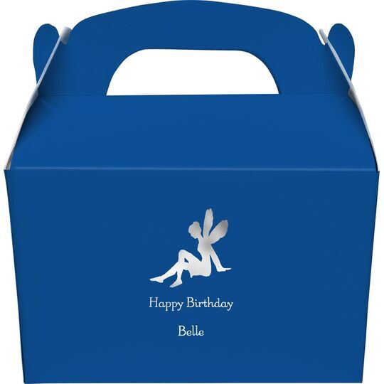Fairy Silhouette Gable Favor Boxes