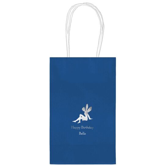 Fairy Silhouette Medium Twisted Handled Bags