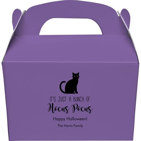 It's A Bunch of Hocus Pocus Gable Favor Boxes
