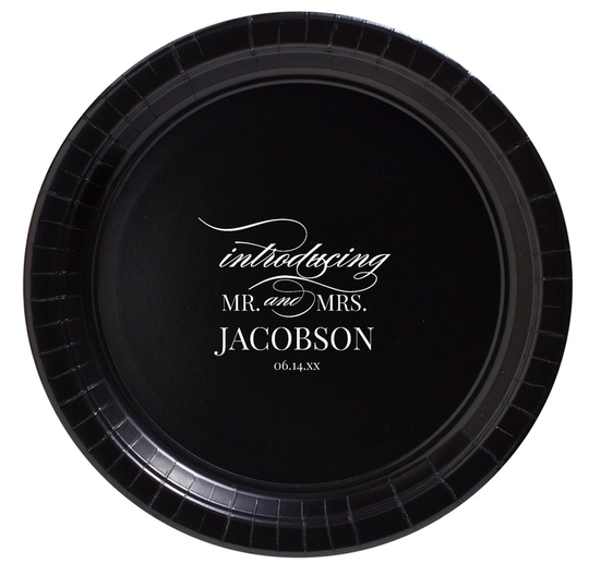 Introducing Mr and Mrs Paper Plates