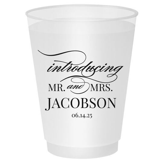 Introducing Mr and Mrs Shatterproof Cups
