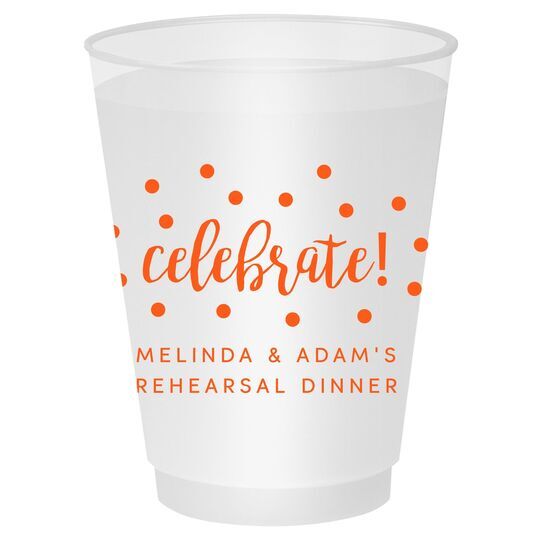 Confetti Dots Celebrate Shatterproof Cups