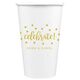 Confetti Dots Celebrate Paper Coffee Cups Image 1 of 17