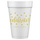 Confetti Dots Celebrate Styrofoam Cups Image 1 of 17