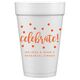 Confetti Dots Celebrate Styrofoam Cups Image 5 of 17