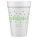 Confetti Dots Celebrate Styrofoam Cups Image 6 of 17
