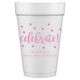 Confetti Dots Celebrate Styrofoam Cups Image 8 of 17