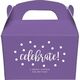 Confetti Dots Celebrate Gable Favor Boxes Image 2 of 17