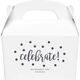 Confetti Dots Celebrate Gable Favor Boxes Image 5 of 17