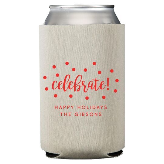 Confetti Dots Celebrate Collapsible Huggers