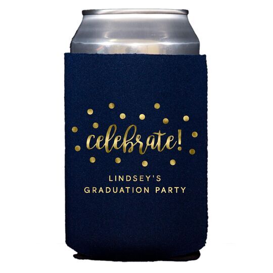 Confetti Dots Celebrate Collapsible Huggers