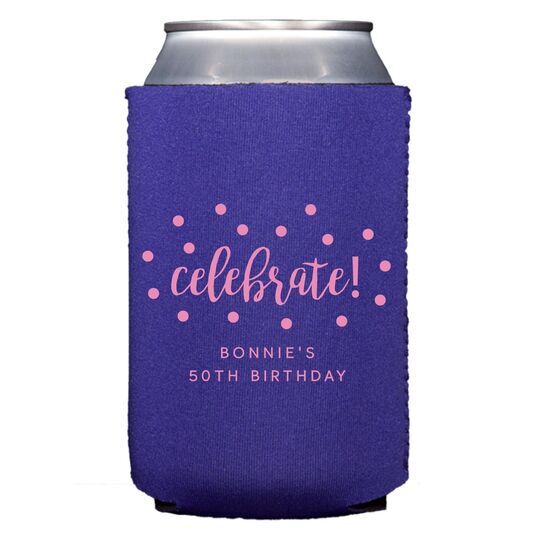 Confetti Dots Celebrate Collapsible Huggers