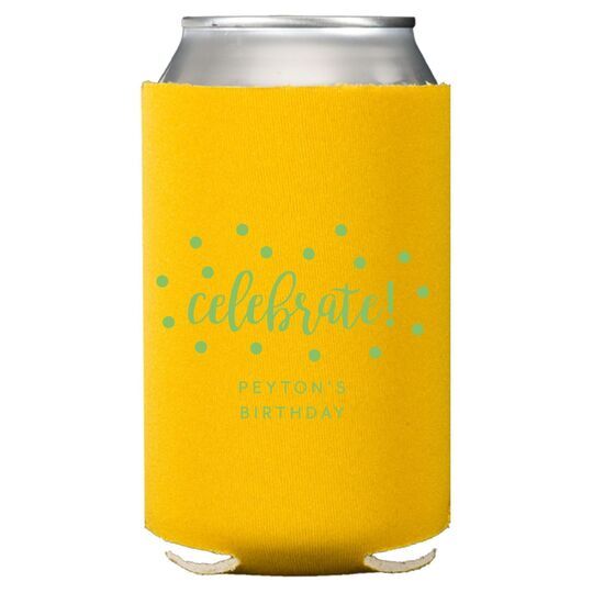 Confetti Dots Celebrate Collapsible Huggers