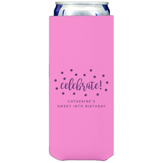 Confetti Dots Celebrate Collapsible Slim Huggers