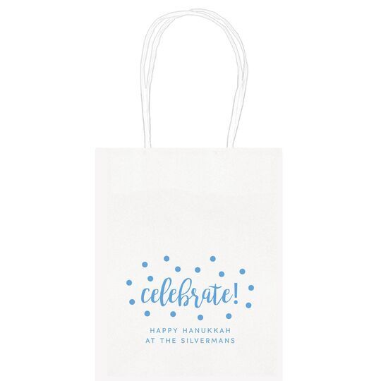 Confetti Dots Celebrate Mini Twisted Handled Bags