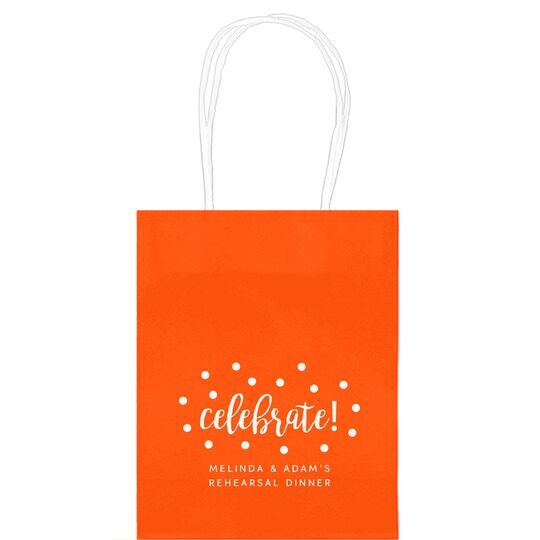 Confetti Dots Celebrate Mini Twisted Handled Bags