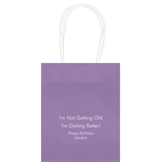 Any Imprint Wanted Mini Twisted Handled Bags