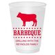 BBQ Cow Shatterproof Cups Image 4 of 4
