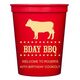 BBQ Cow Stadium Cups Image 3 of 4