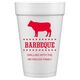 BBQ Cow Styrofoam Cups Image 3 of 4