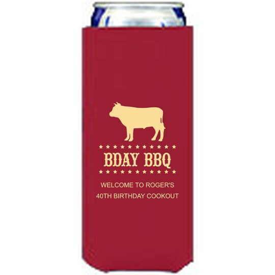 BBQ Cow Collapsible Slim Huggers