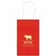 BBQ Cow Medium Twisted Handled Bags Image 1 of 4