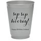 Elegant Sip Sip Hooray Colored Shatterproof Cups Image 1 of 4