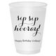 Elegant Sip Sip Hooray Shatterproof Cups Image 1 of 4