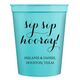 Elegant Sip Sip Hooray Stadium Cups Image 3 of 4