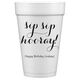 Elegant Sip Sip Hooray Styrofoam Cups Image 1 of 4