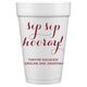 Elegant Sip Sip Hooray Styrofoam Cups Image 4 of 4