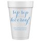 Elegant Sip Sip Hooray Styrofoam Cups Image 3 of 4
