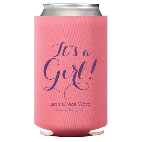 Elegant It's A Girl Collapsible Huggers