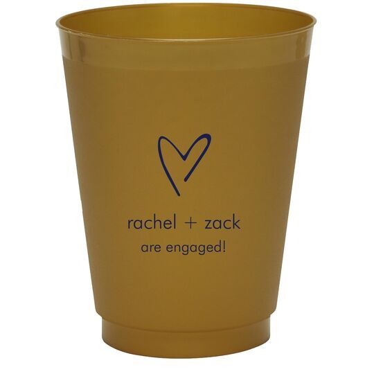 Mon Cherie Colored Shatterproof Cups