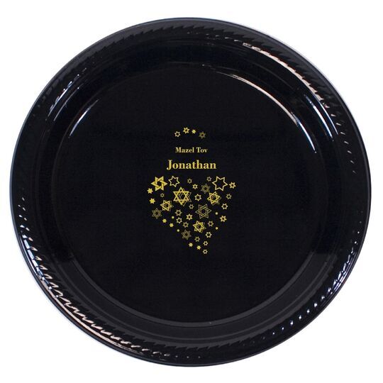 Jewish Star Party Plastic Plates