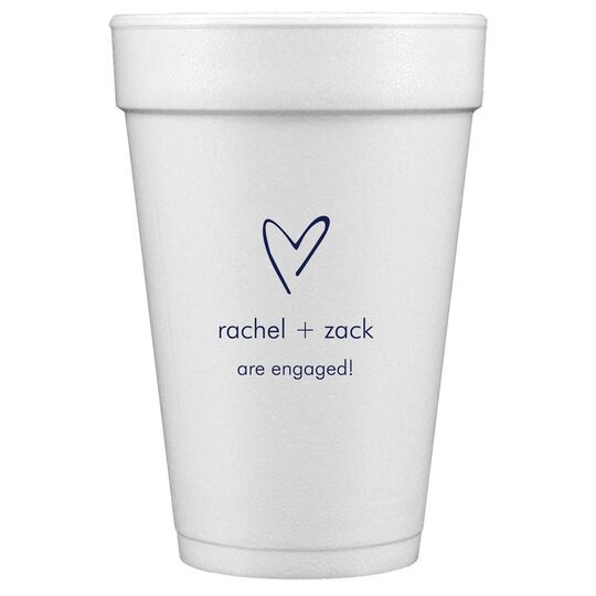 Mon Cherie Styrofoam Cups