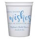 Bridal Shower Wishes Stadium Cups Image 1 of 2