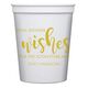 Bridal Shower Wishes Stadium Cups Image 2 of 2