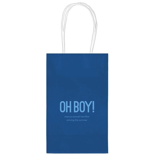 Bold Oh Boy Medium Twisted Handled Bags